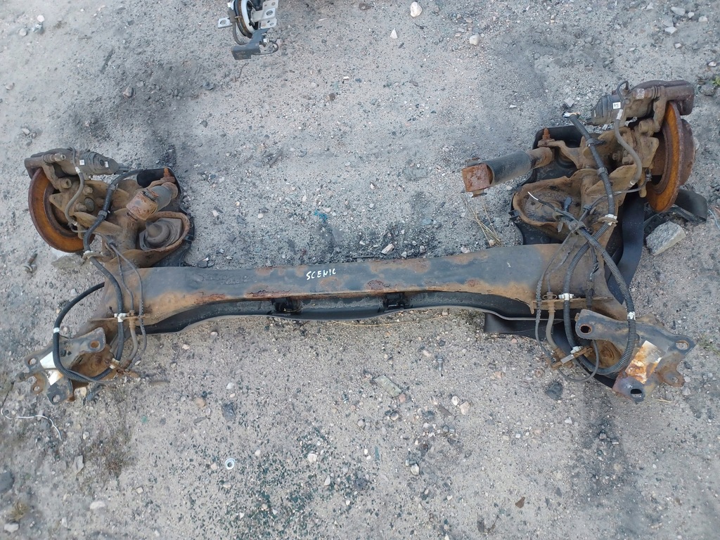 фото №1, Renault scenic iii балка подвеска oś задняя задняя комплектная