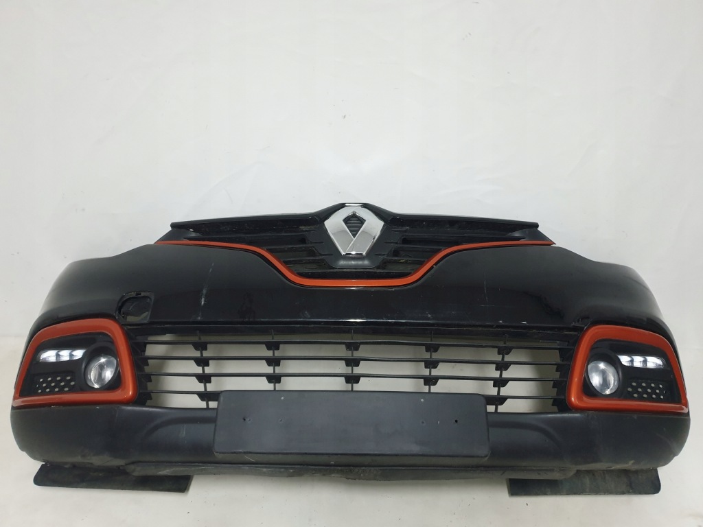 фото №6, Renault captur i 13-16 бампер перед передний решётка радиатора led плита bixnu