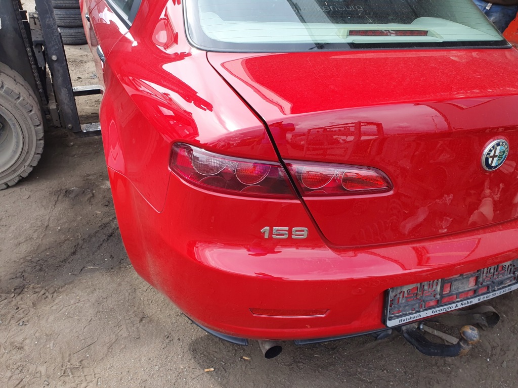 Alfa romeo 159 05-11 бампер задній задній sedan rosso 289/a комплект Доставка