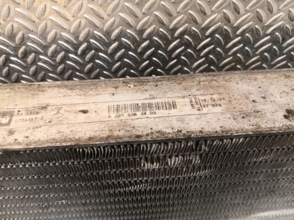 Mercedes-benz slk r171 радиатор воды Оригинал