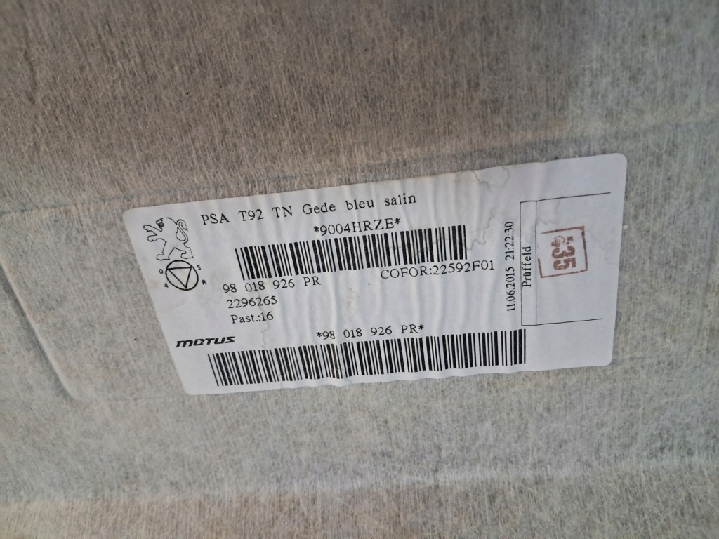 фото №11, Peugeot 308 t9 ii стеля стеля kombi sw 98018926