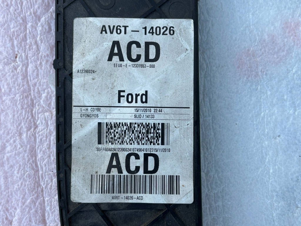 фото №4, Grand c-max mk2 жгут электропроводка дверь правый задняя av6t14026acd + ролик