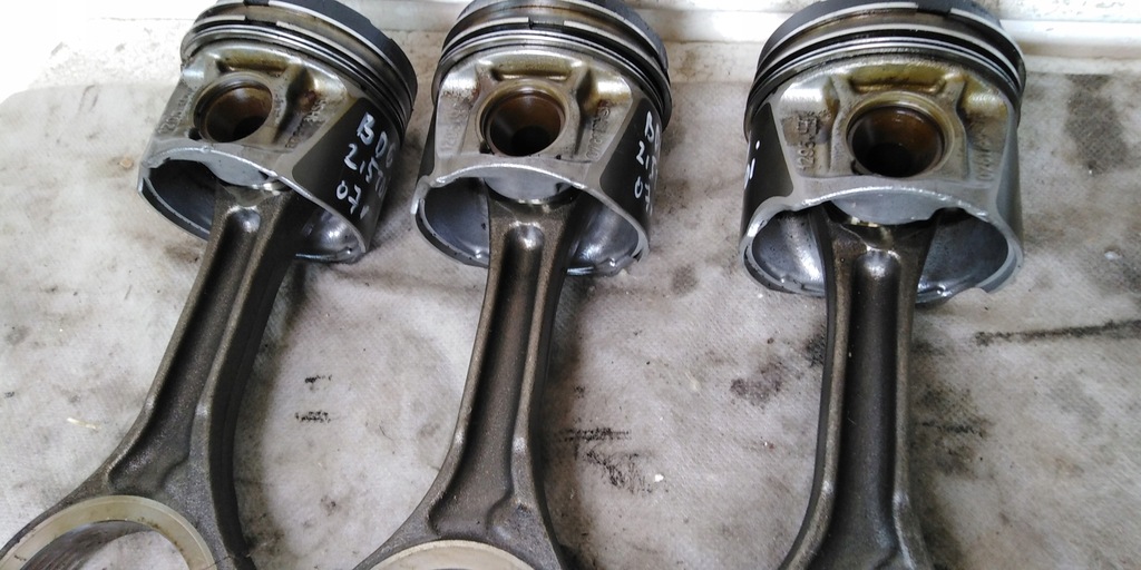 фото №10, Поршень шатун 2,5 tdi bdg superb passat b5 a6 c5