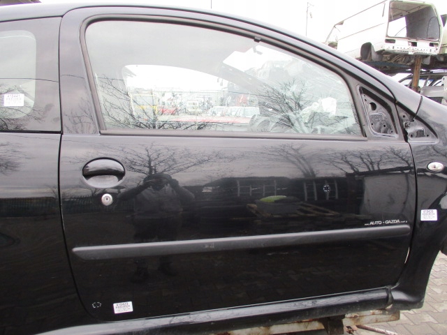 фото №1, Citroen c1 3d двері перед праве чорні exz