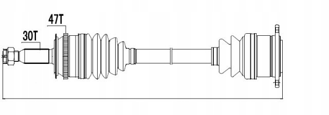 Купить Приводной вал приводная mitsubishi l200 kb4t 05- правая