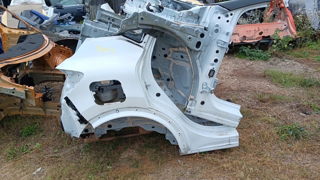 фото №2, Задня кузов чверть крила піддон pas renault captur ii