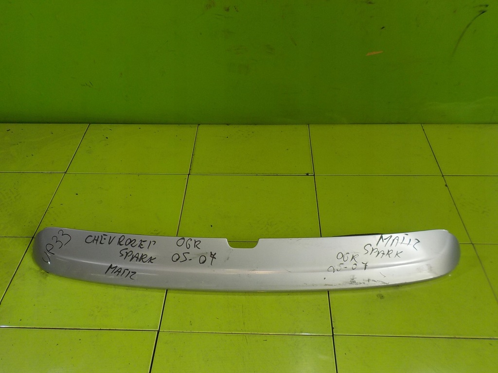 фото №1, Chevrolet spark ii matiz 06r спойлер крышки