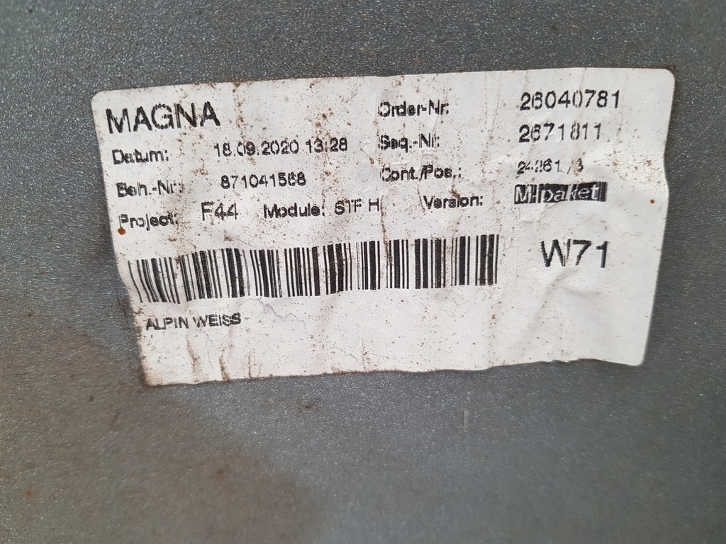 фото №13, Bmw 2 f44 grand coupe m-pakiet бампер задняя задний