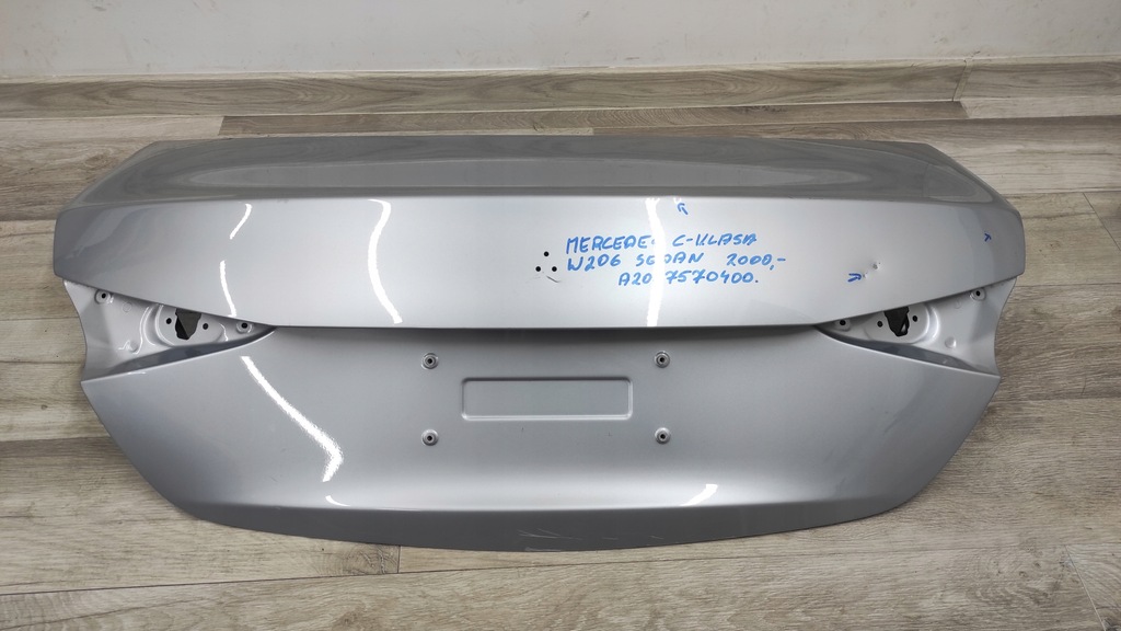 фото №1, Mercedes c klasa w206 amg sedan кришка багажника задня оригінал