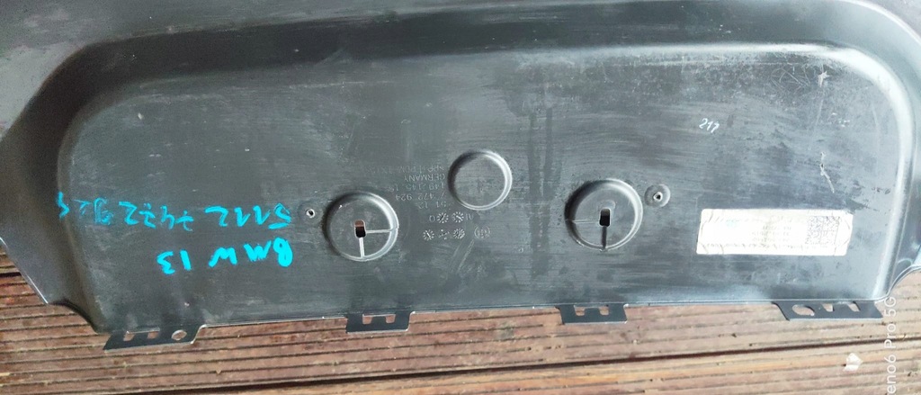 фото №9, Бампер задня молдинг накладка bmw i3 51127472924