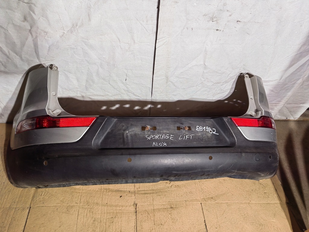 фото №1, Бампер задняя задний kia sportage iii lift цвет 9s