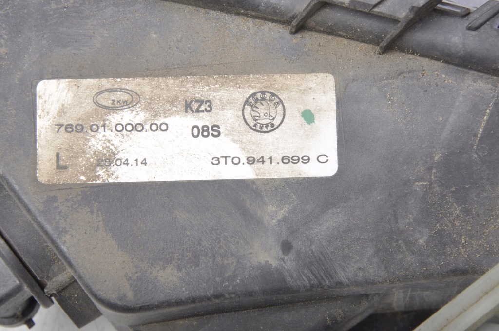 фото №6, Skoda superb ii протитуманна фара лівий lift 3t0941699c