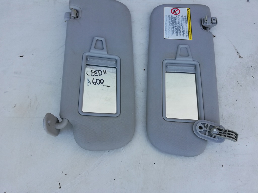 фото №2, Kia ceed ii 2 12-15 захист сонячна сонцезахисний козирок