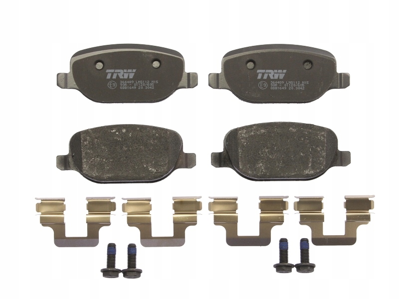 фото №9, Тормозные колодки тормозной. alfa romeo 159 05- задняя