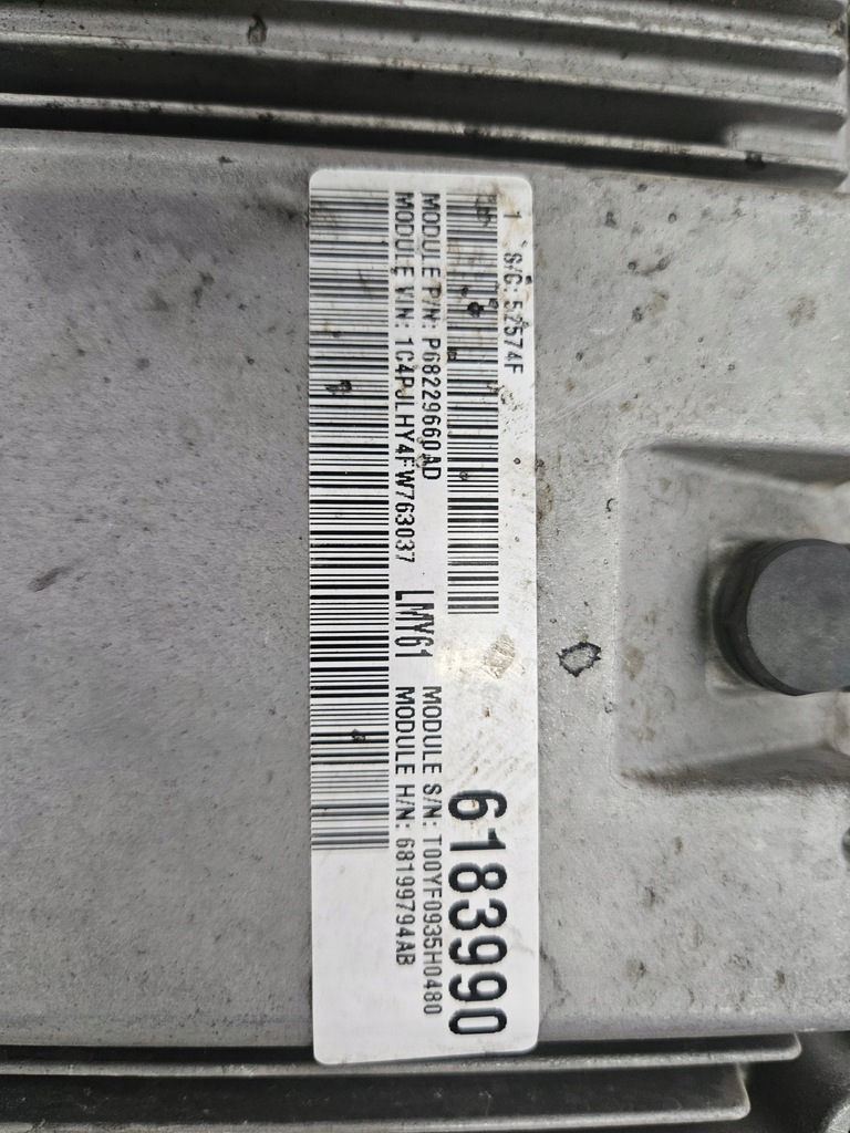 фото №10, Jeep cherokee kl liberty 13-18r 2.0 m-jet бортовой компьютер набор p68199794ab