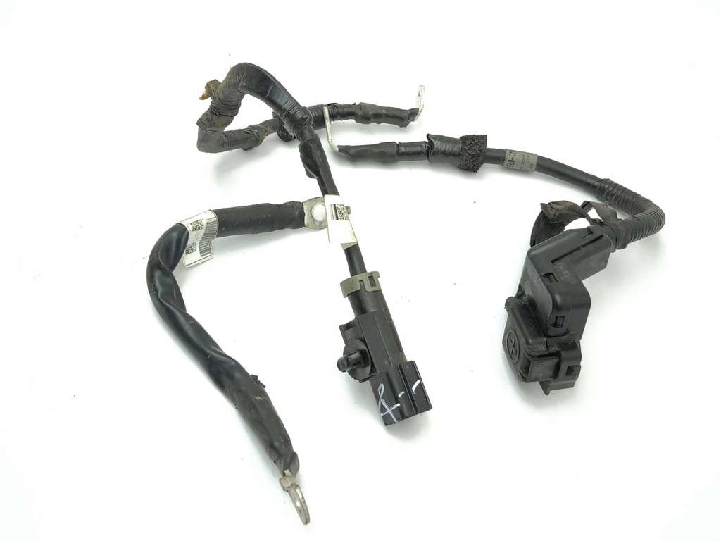 фото №7, Hyundai kona i 2020 комплект минус / клемма / шланг аккумулятор