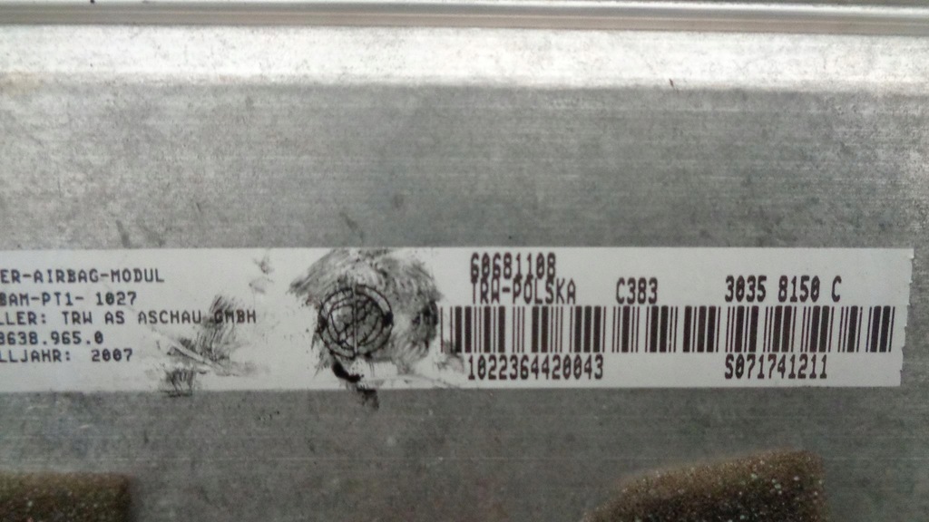 фото №13, Приборная панель консоль приборная панель подушки безопасности датчик alfa romeo 159 czarna