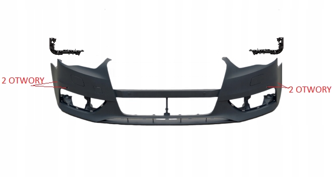 фото №1, Audi a3 8v 2012-2016 бампер передній перед pdc 4