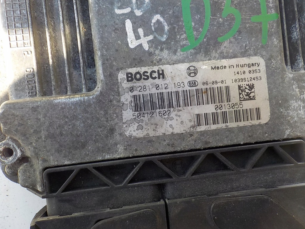 фото №10, Iveco daily iv 2.3 3.0 бортовой компьютер двигателя 504121602