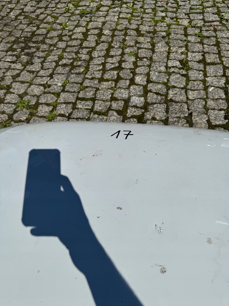 фото №7, Капот крышка двигателя перед audi a5 8t lift 2011-2016 белый