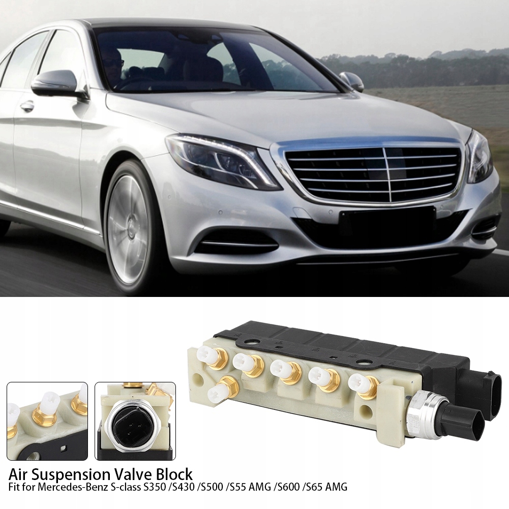 фото №10, Блок клапанний компресора підвіска пневматичний pasuje do mercedes benz