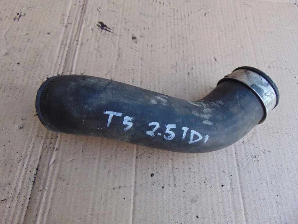 фото №1, Труба шланг интеркулер vw transporter 2.5 tdi