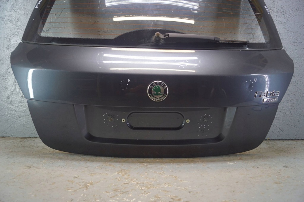 фото №6, Skoda fabia ii 2 кришка багажника задня багажника k762