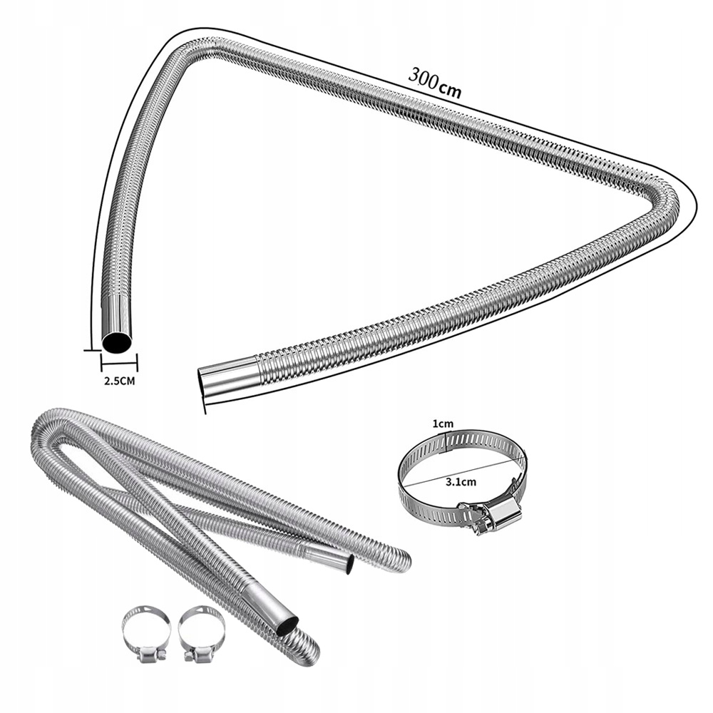 фото №11, 2025 труба вихлопна вихлопних газів eberspacher webasto ø24 3m