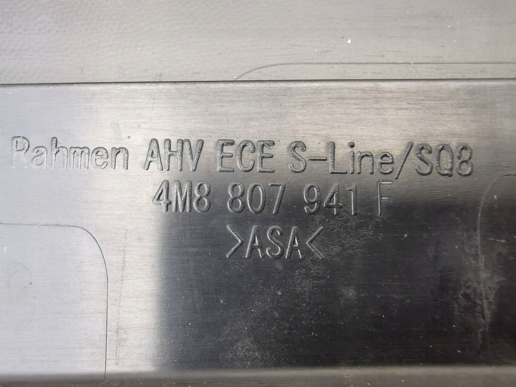 фото №14, Audi q8 sq8 4m8 s-line спойлер диффузор бампера заднего 4m8807941f