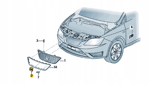 фото №6, Новый оригинальный знак 6j9853679 ibiza toledo