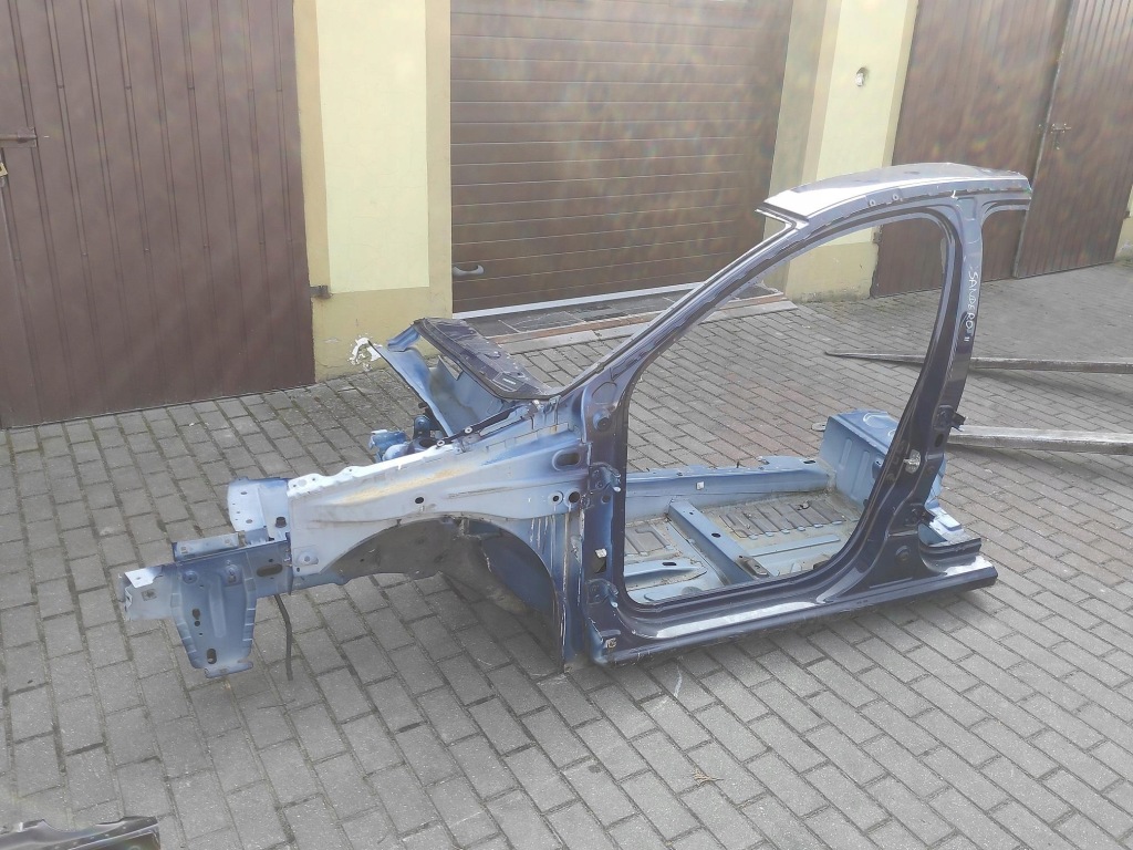 фото №2, Чверть підкрилок лонжерон лівий перед поріг блок двигуна b dacia sandero ii 2