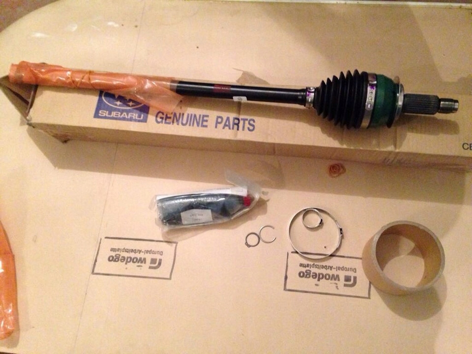 фото №10, Шарнир полуось передней наружный с patykiem subaru forester sj 2015-2017