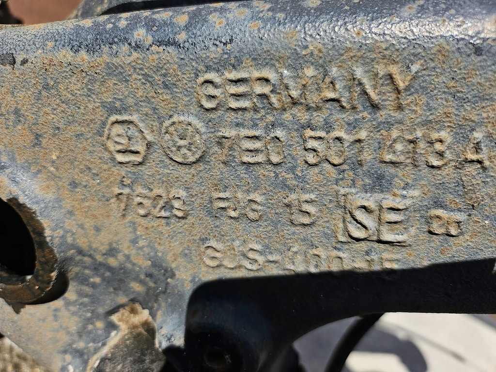 фото №5, Vw t6 lift t6.1 поворотный кулак рычаг диск суппорт 7e0501414prawa 7e0501413lewa