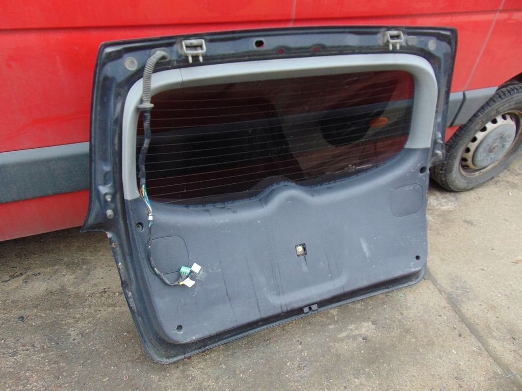 фото №12, Кришка багажника багажника задня hyundai santa fe ii czarna з скло