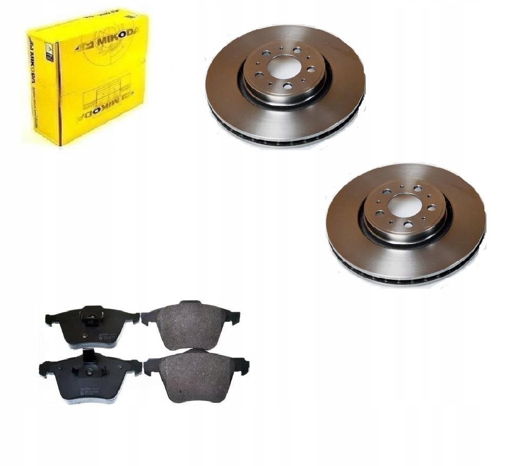 фото №1, Тормозные диски тормозные колодки volvo s60 i s80 i перед 320mm 17''