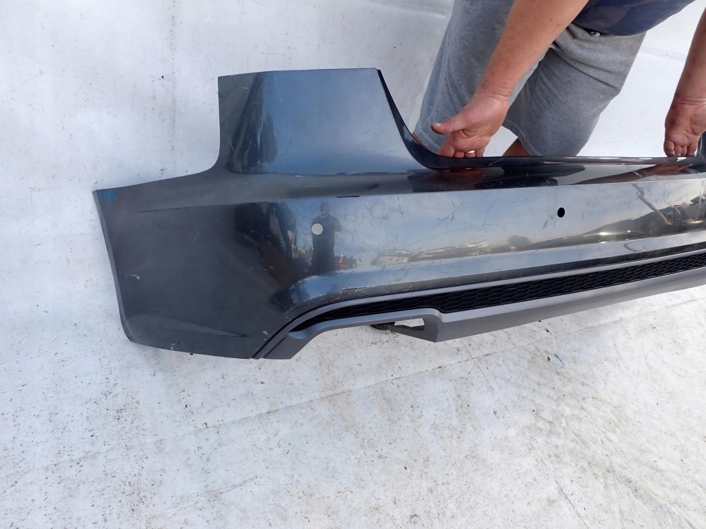 Audi a6 c7 sedan s-line lift 14-18 бампер задняя pdc Недорого