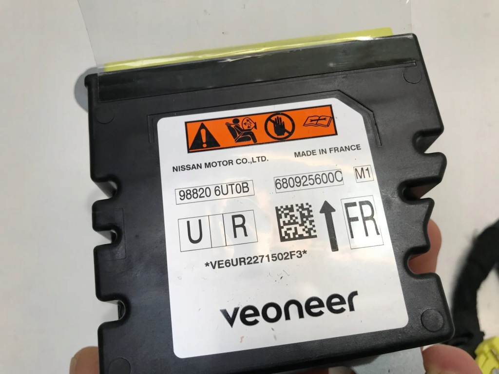 фото №10, Nissan qashqai iii 3 j12 2022 подушка безопасности подушки безопасности воздушные датчик