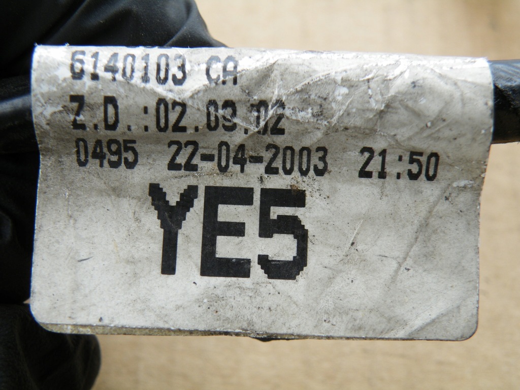 фото №11, Opel zafira a електропроводка джгут двері правий перед 90582383