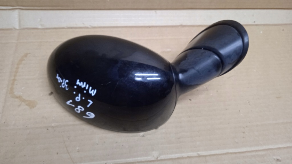 Mini cooper r50 fl зеркало левое 3pin чёрные Доставка