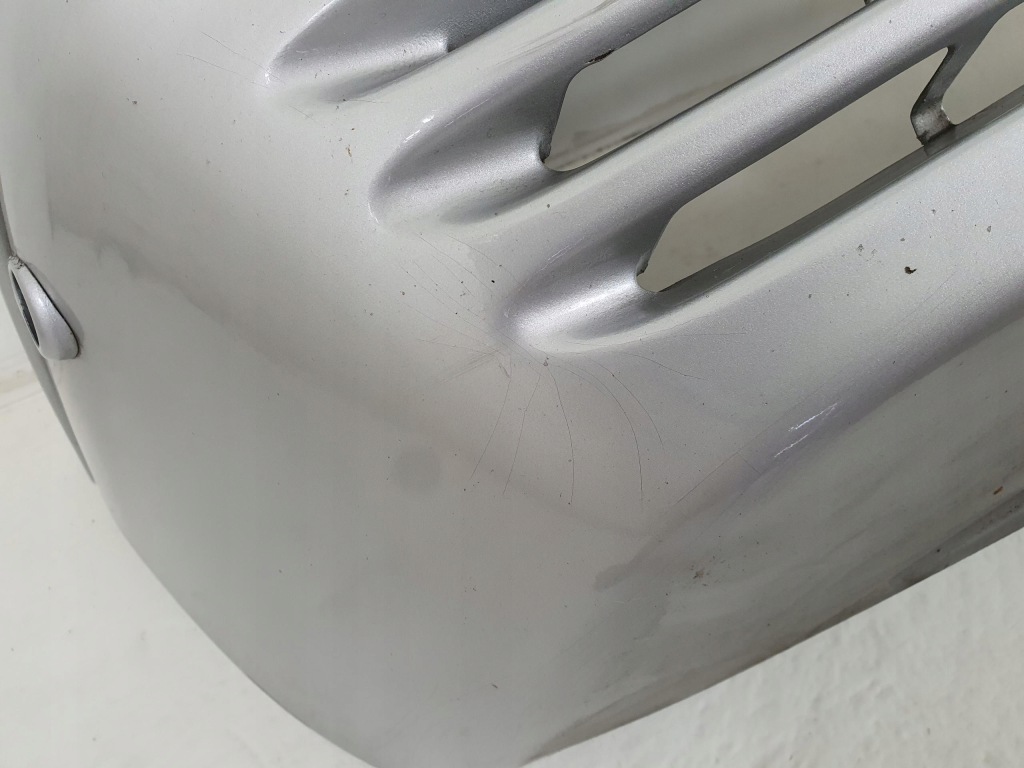 фото №9, Бампер перед 744 хром pod pdc mercedes w140