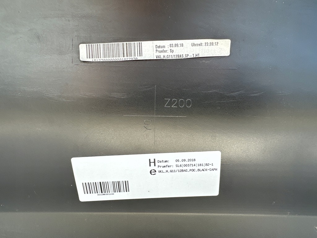 фото №11, Бампер задняя задний bmw 7 g11/g12 bez наконечников 6xpdc