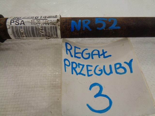 фото №12, Peugeot оригінальний номер 9677561480 привідний вал