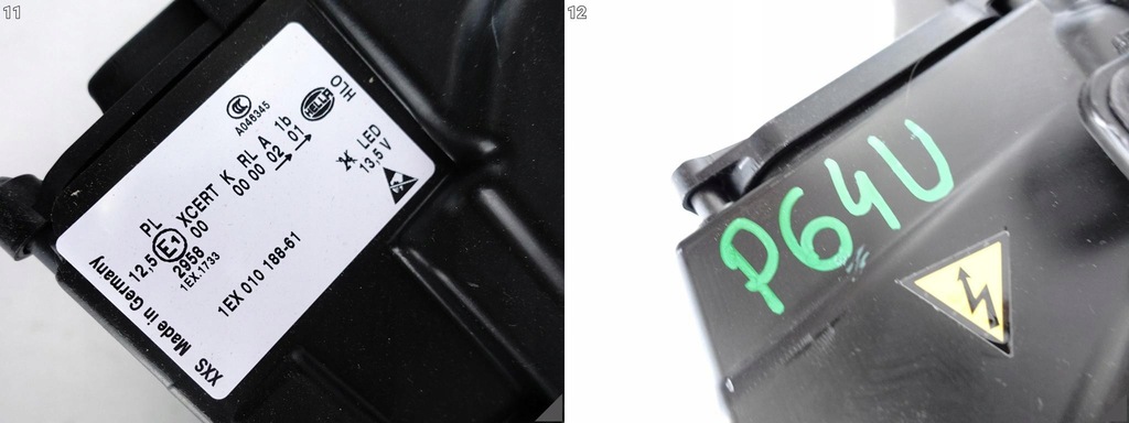 фото №12, Audi a8 s8 d4 4h0 przed liftem 09-13 full led лампа ліва перед nowa hella