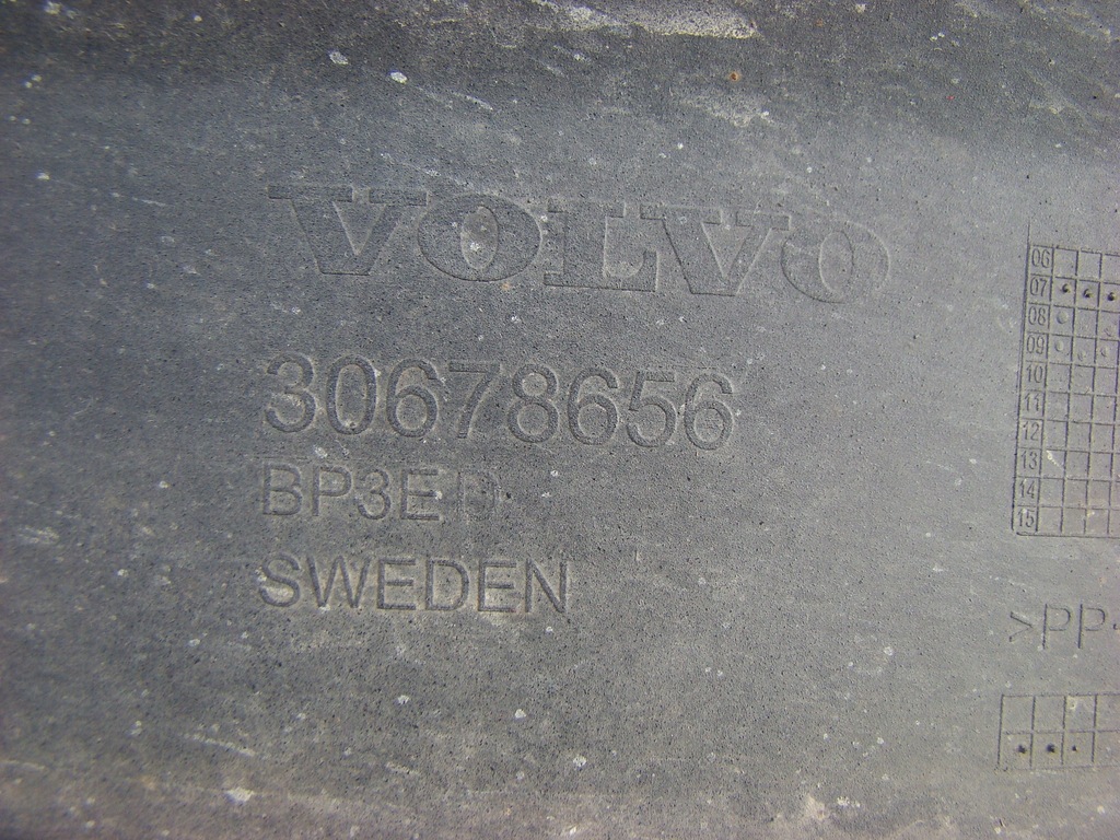фото №11, Volvo v70 бампер задня задній dkładka