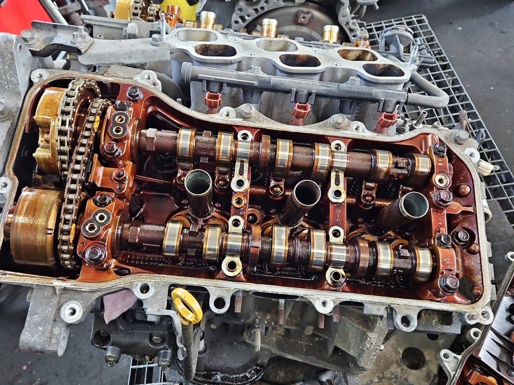 Двигун v2gr-r62a lexus rx 2 03-08 3.5 v6 276km odpalany film вимірювання Зі Шроту