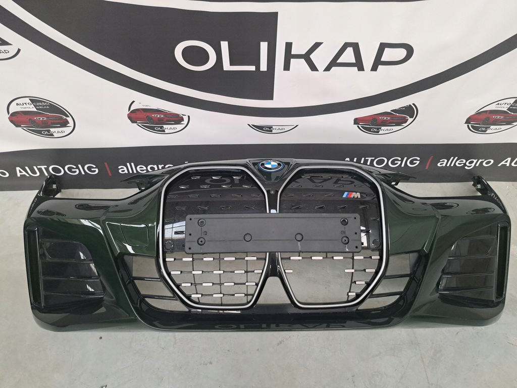 фото №11, Bmw i4 g26 m-pakiet бампер перед оригінал c4e камера 6 pdc комплект