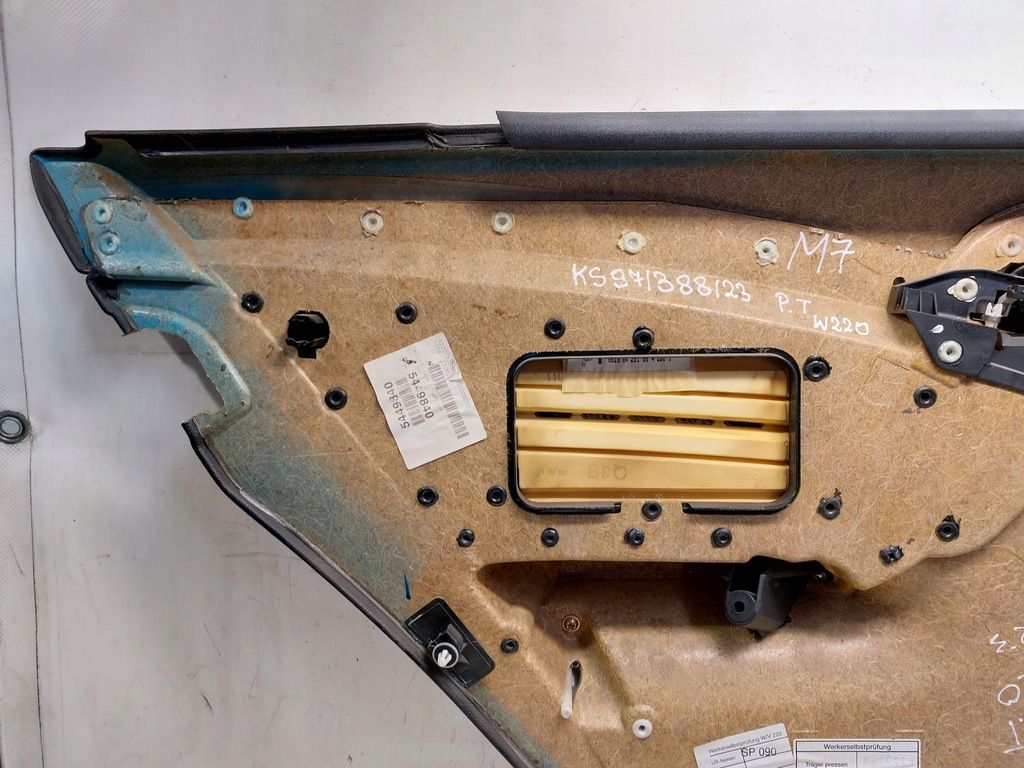 фото №16, Обшивка оббивка двері правий задня mercedes w220