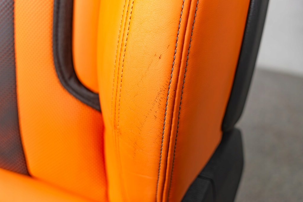 фото №7, Bmw m3 g80 сиденья салон заднее сиденье середина merino orange m-power