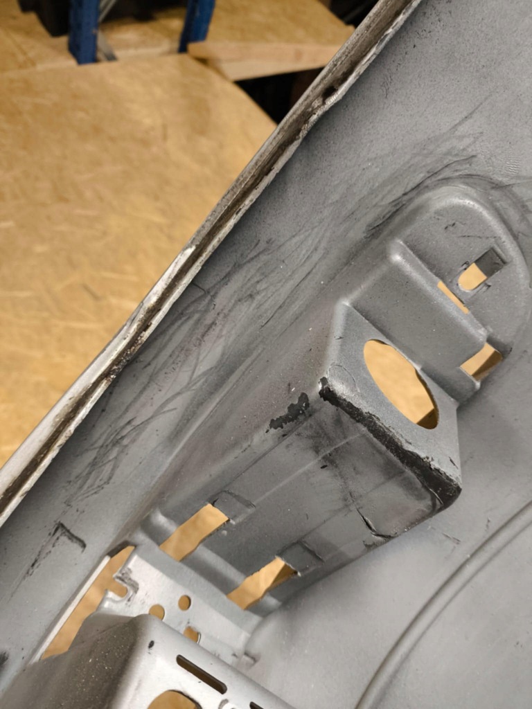 фото №13, Бампер передний porsche 911 993 carrera 4s turbo перед серебристый 99350531102