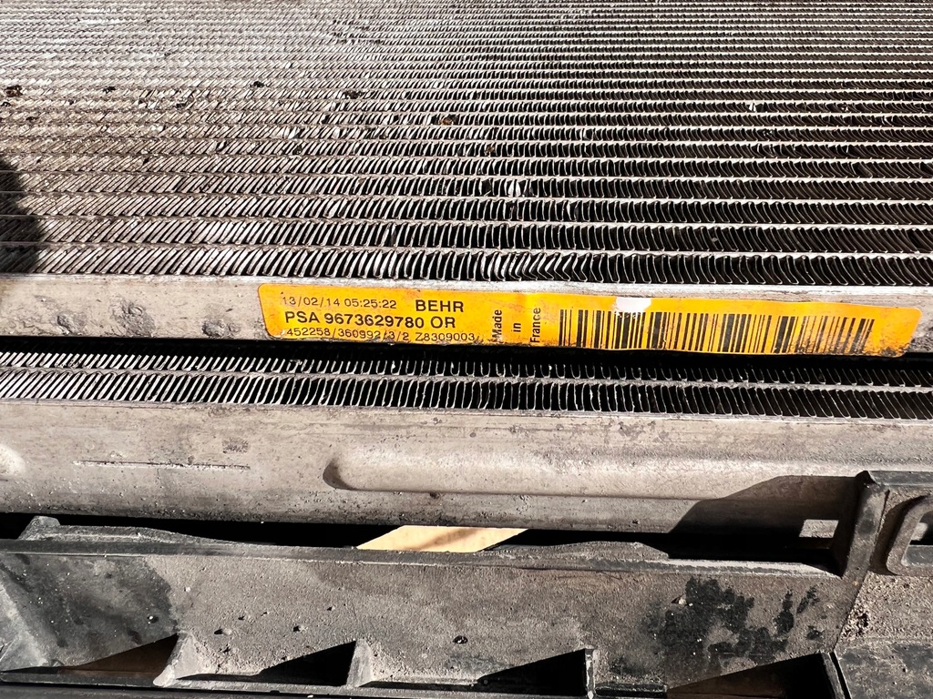 фото №6, C4 picasso ii 2.0 blue hdi радіатор вентилятор комплект радіатор автоматична коробка передач